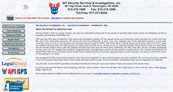 Desktop Screenshot of apisecurity.us